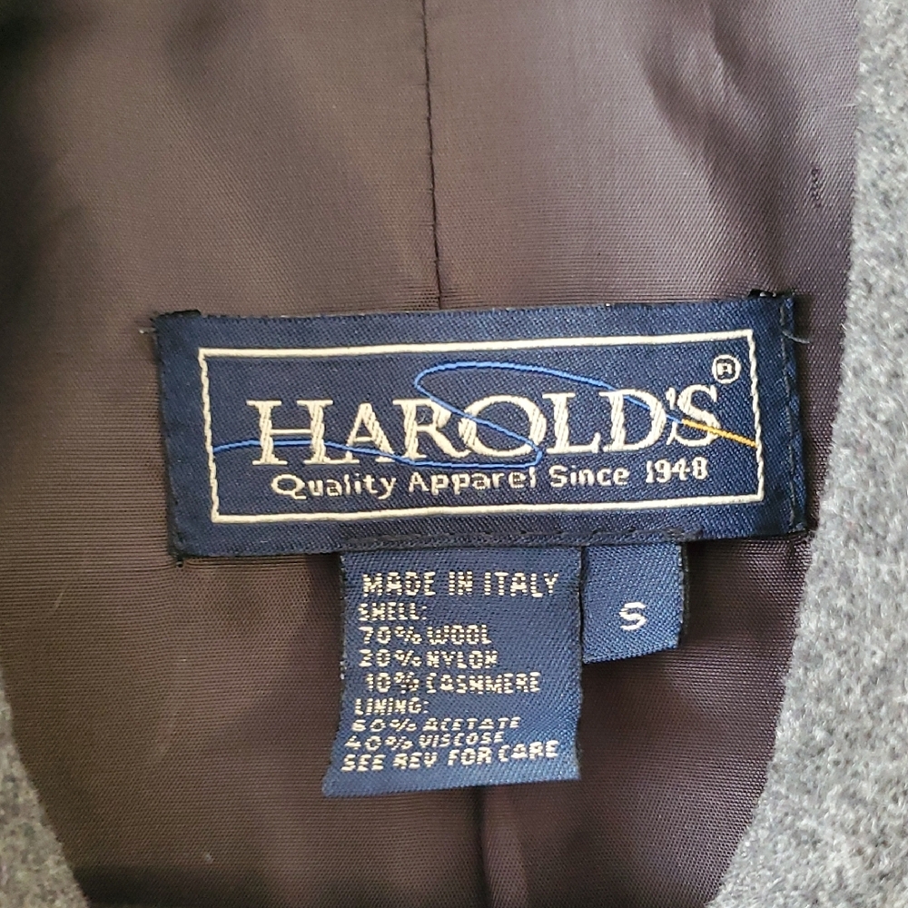 Charcoal Wool Jacket - image 2